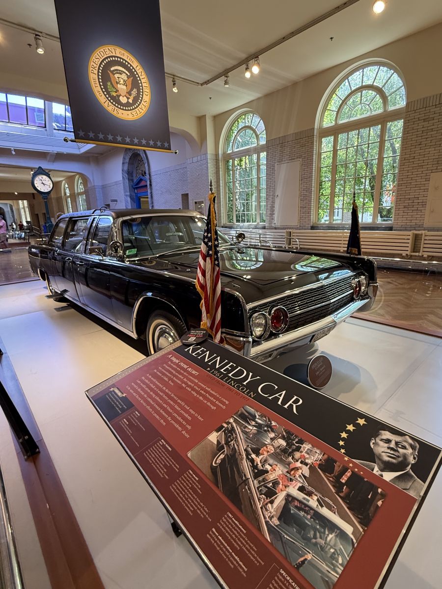 Henry Ford Museum - The actual car from the JFK assassination